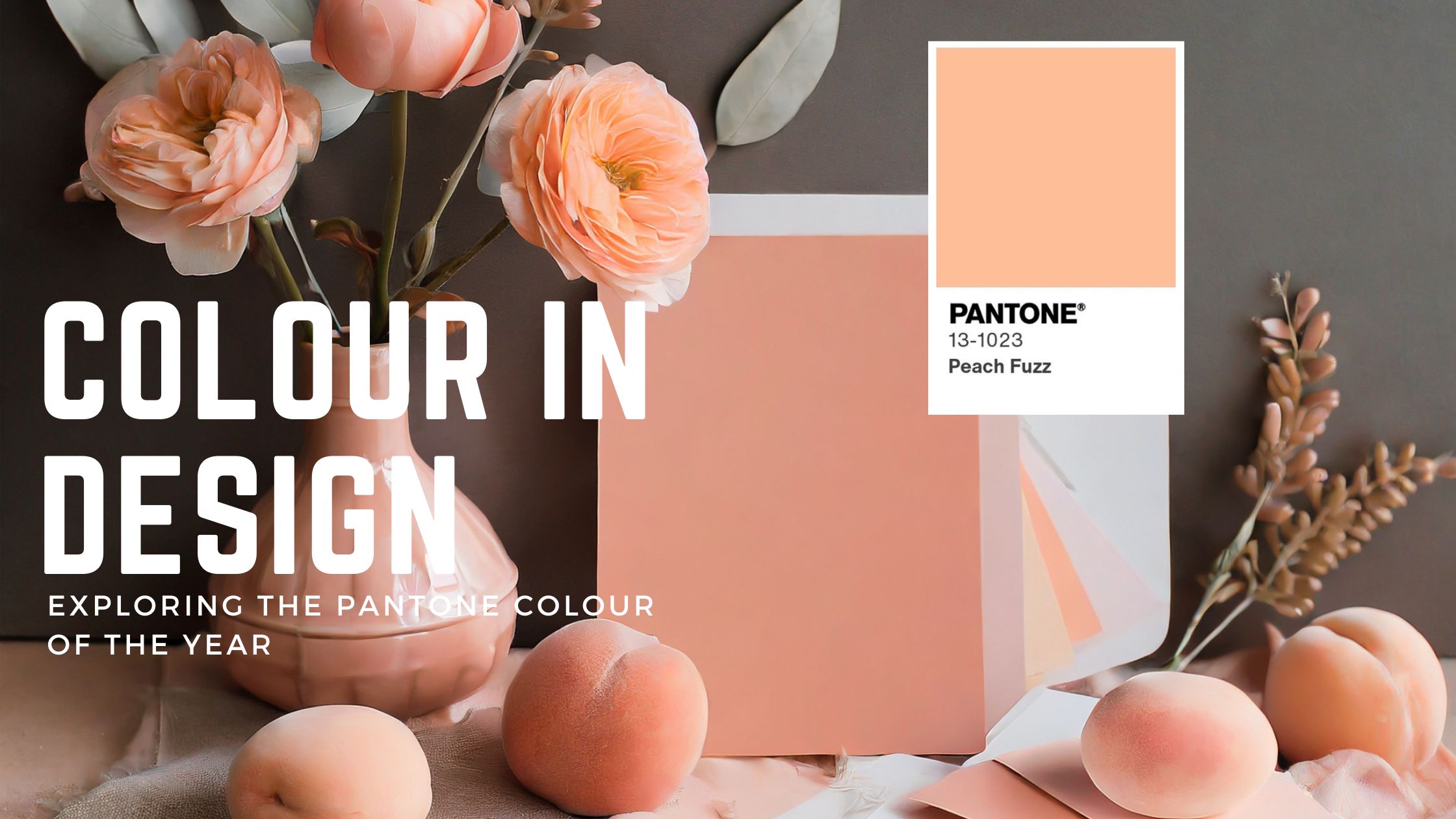 Pantone Colour of the Year in Surface Pattern floral